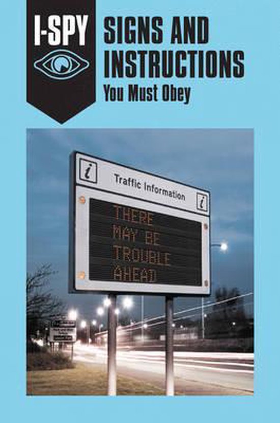 I-SPY SIGNS AND INSTRUCTIONS