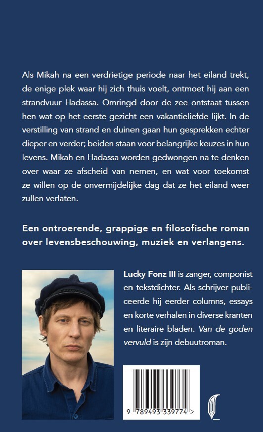 Van de goden vervuld achterkant