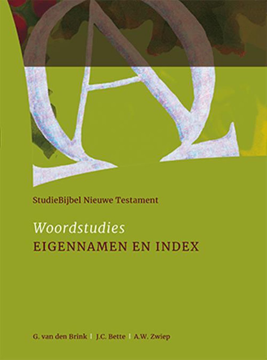 Studiebijbel NT 16 Eigennamen en Index