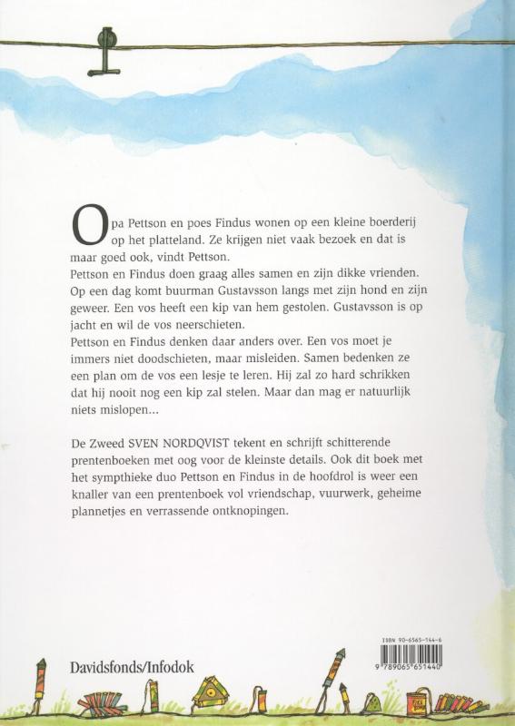 Vossenjacht / Pettson en Findus achterkant