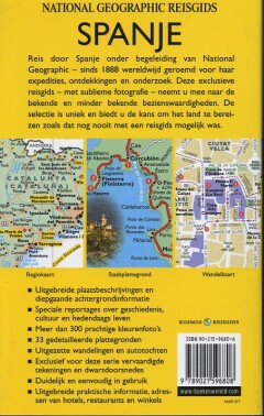 Spanje / National Geographic Reisgids achterkant