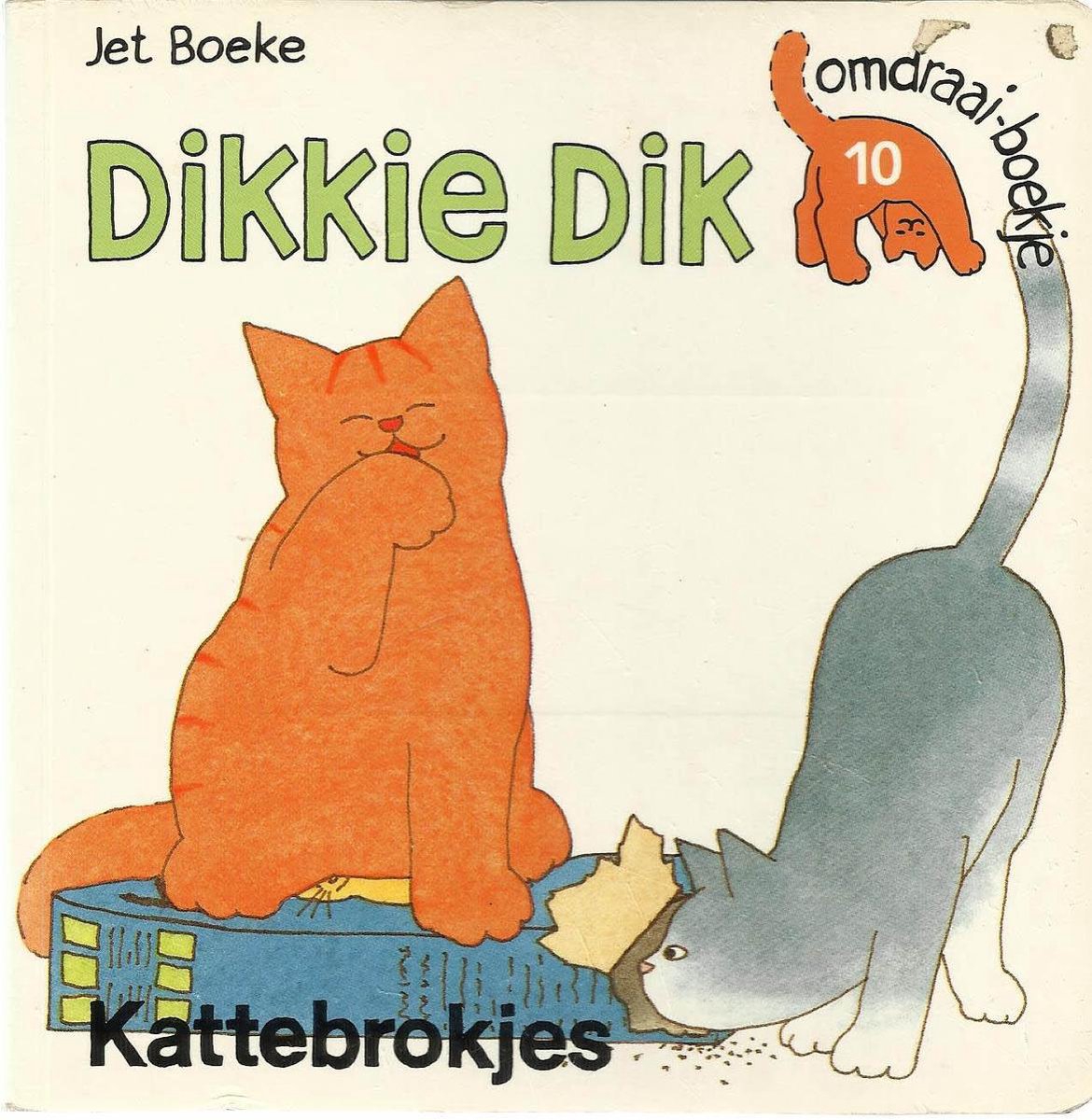 boekenbalie_9789025719708_cover Kattebrokjes ; Het kussen / Dikkie Dik omdraai-boekje / 10