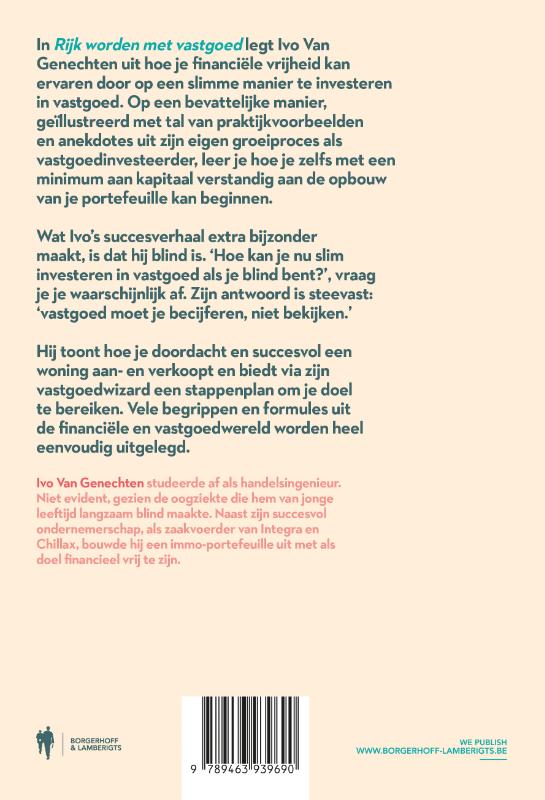 Rijk worden met vastgoed Rijk worden met vastgoed achterkant