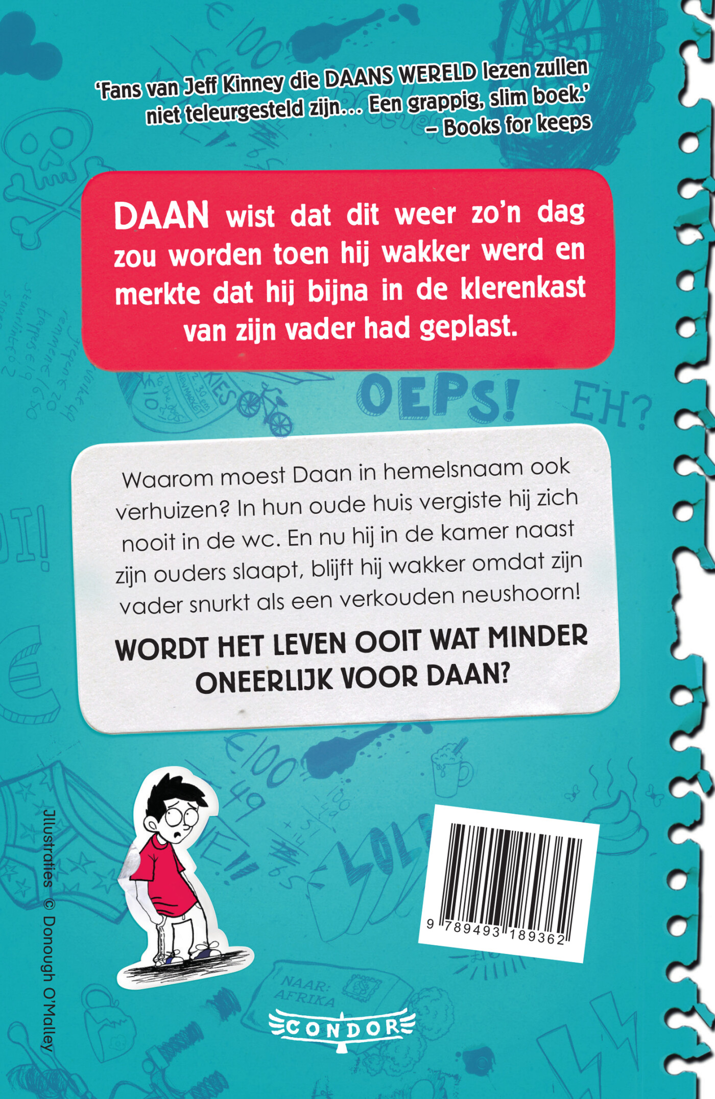 Daans wereld / Daans wereld achterkant