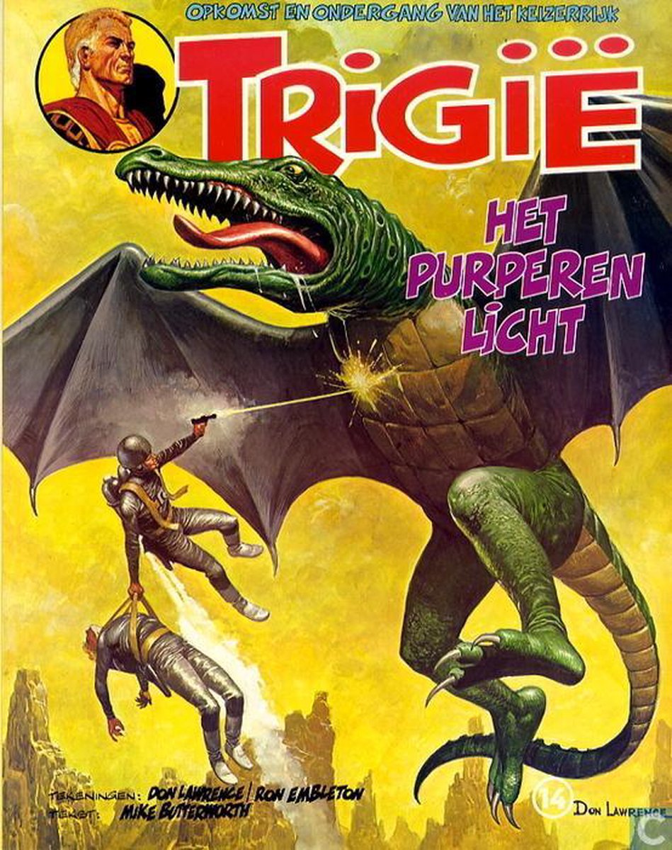 Trigie - Het purperen licht - 1e druk 1980