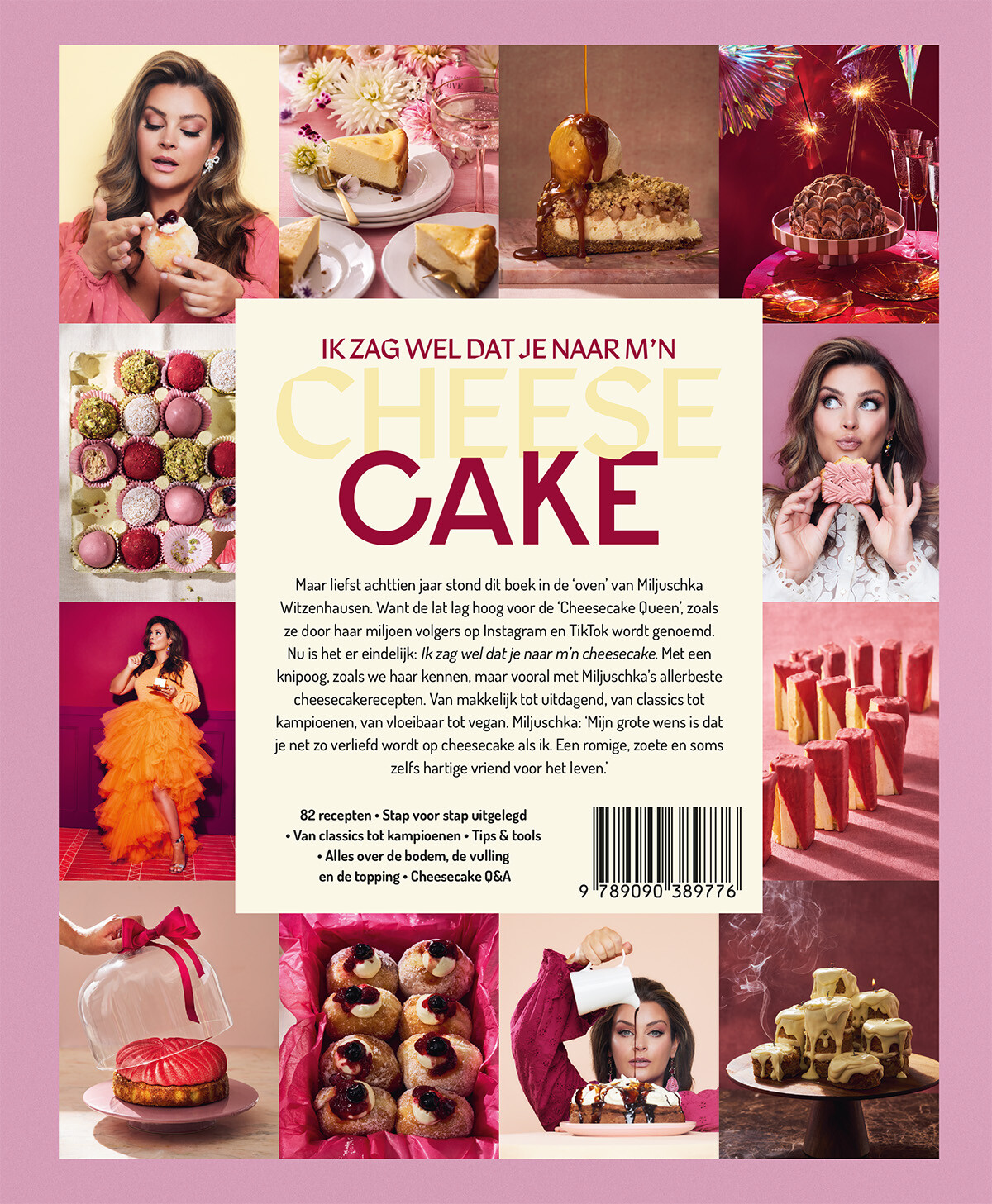 Ik zag wel dat je naar m’n cheesecake achterkant