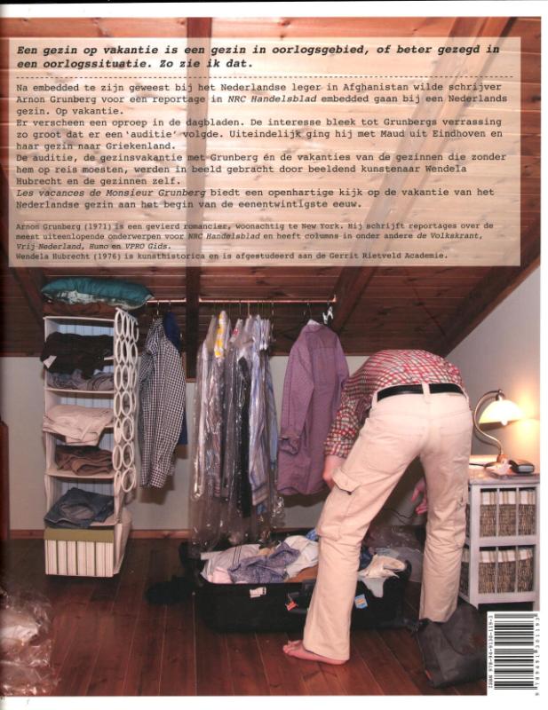 Les Vacances De Monsieur Grunberg Les Vacances De Monsieur Grunberg achterkant