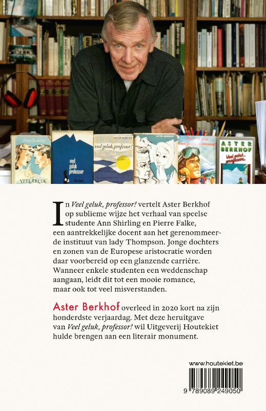 Veel geluk, professor Veel geluk, professor achterkant