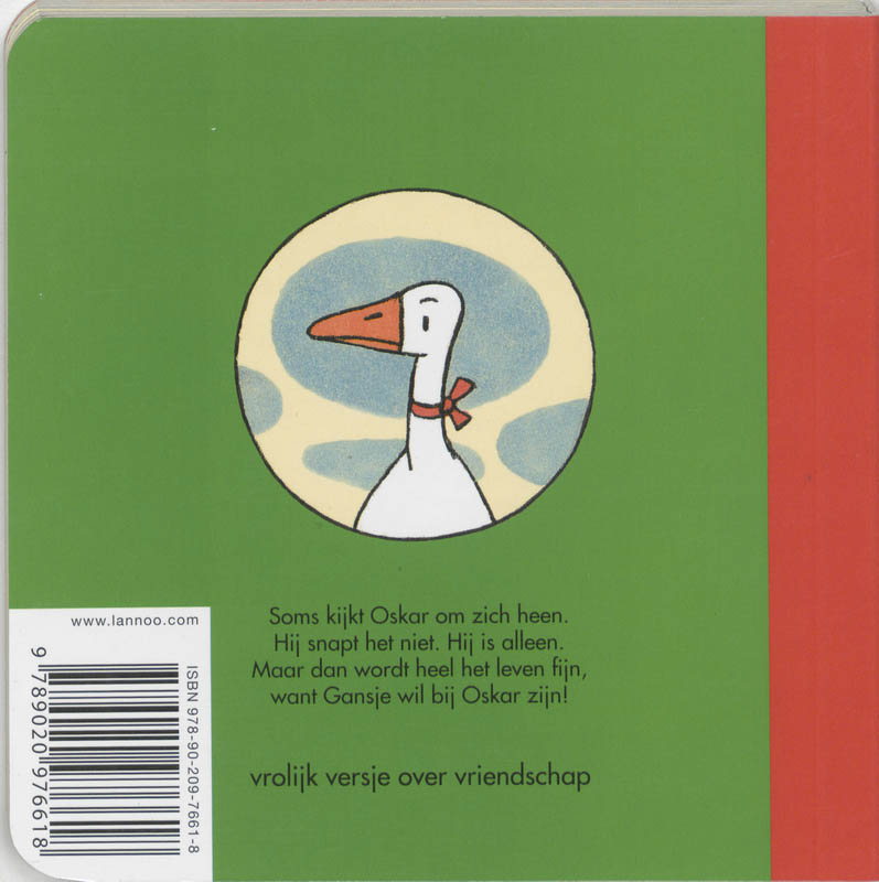 Oskar snapt het Oskar Snapt Het achterkant