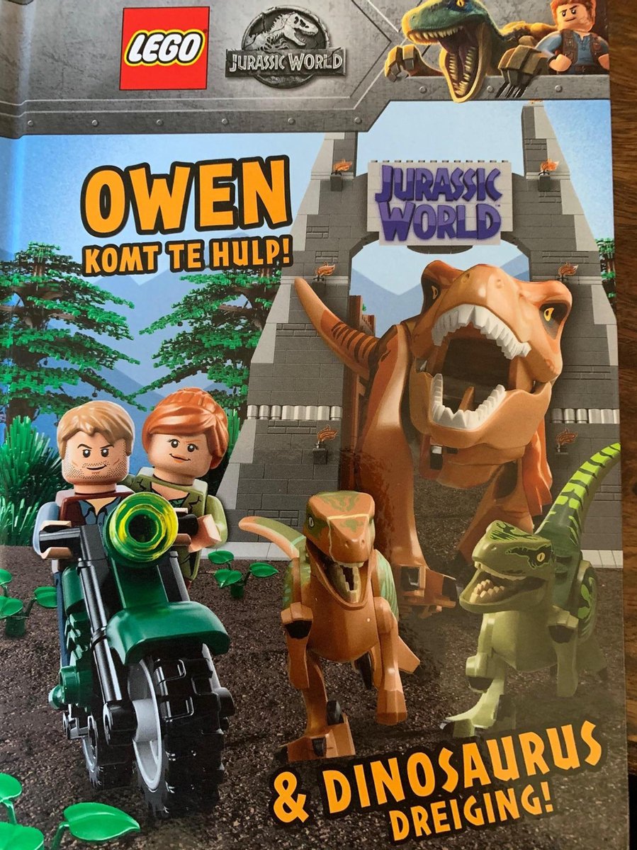 boekenbalie_9789030507512_cover OWEN komt ter hulp! & Dinosaurus Dreiging! LEGO