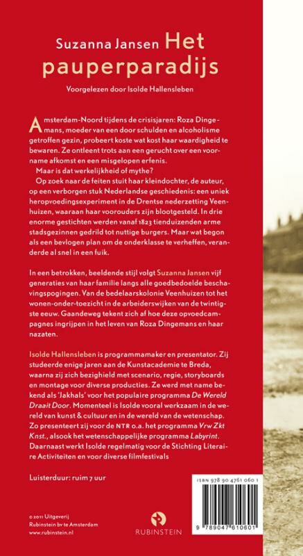 Het pauperparadijs achterkant