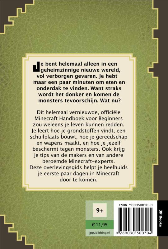 Handboek voor beginners / Minecraft / 5 achterkant