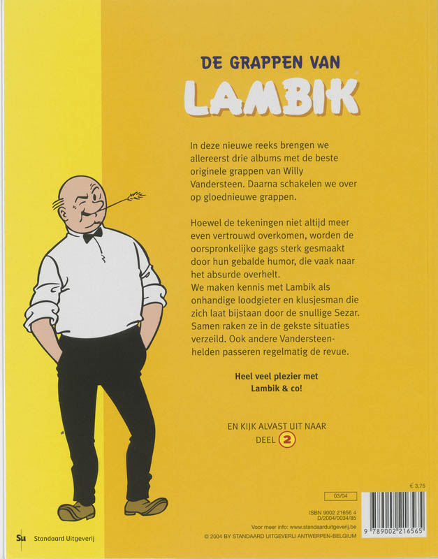 De grappen van Lambik 1 achterkant