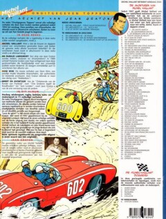 Operatie Mirage / Michel Vaillant / 64 achterkant