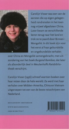 Grijs China De koude heuvels van Mongolie / Meulenhoff Reisbibliotheek achterkant