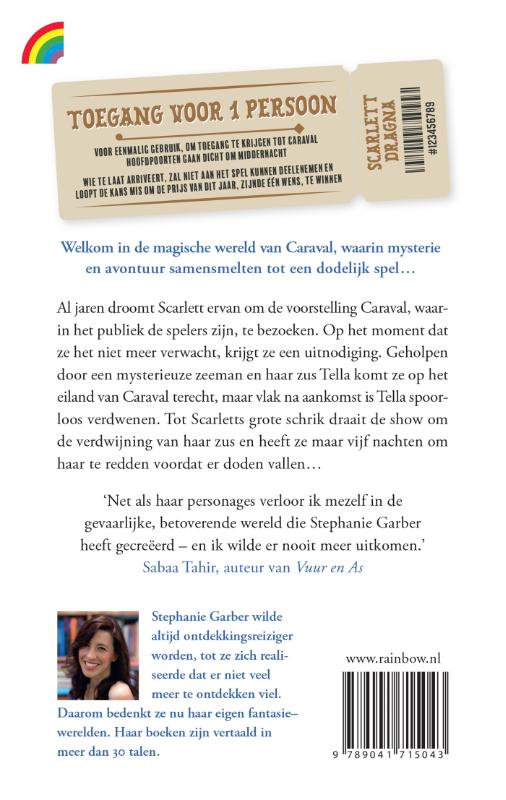 Caraval / Caraval / 1 achterkant