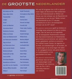 De grootste Nederlander achterkant