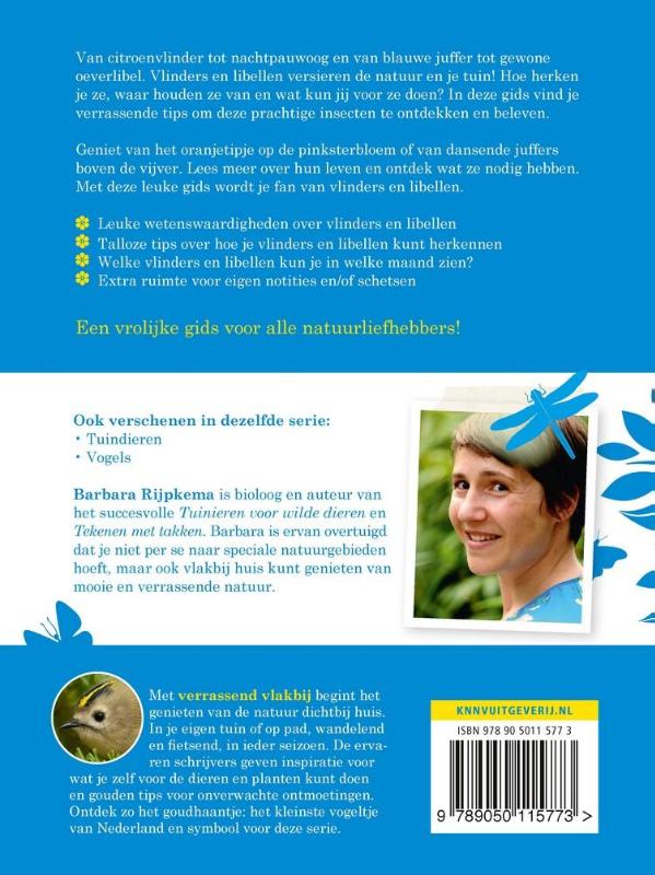 Vlinders en libellen / Verrassend vlakbij / 1 achterkant