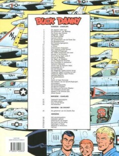 Het dodenescadrille / Buck Danny / 35 achterkant