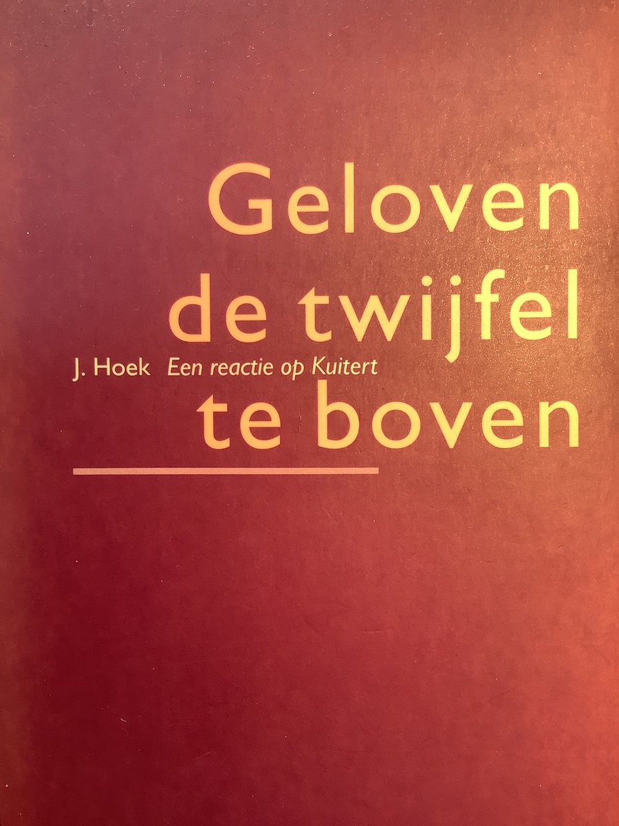 Alie Hoek Geloven De Twijfel Te Boven thumbnail