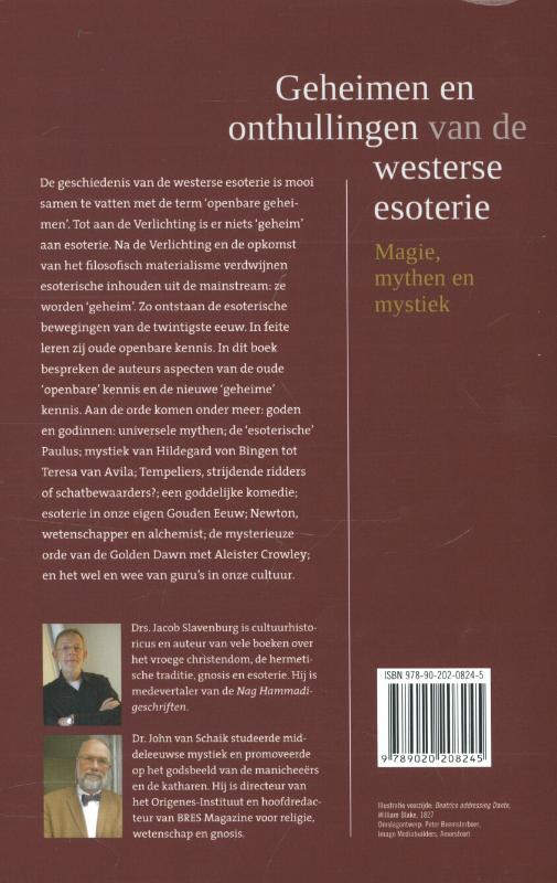 Geheimen en onthullingen van de westerse esoterie Geheimen en onthullingen van de westerse esoterie achterkant