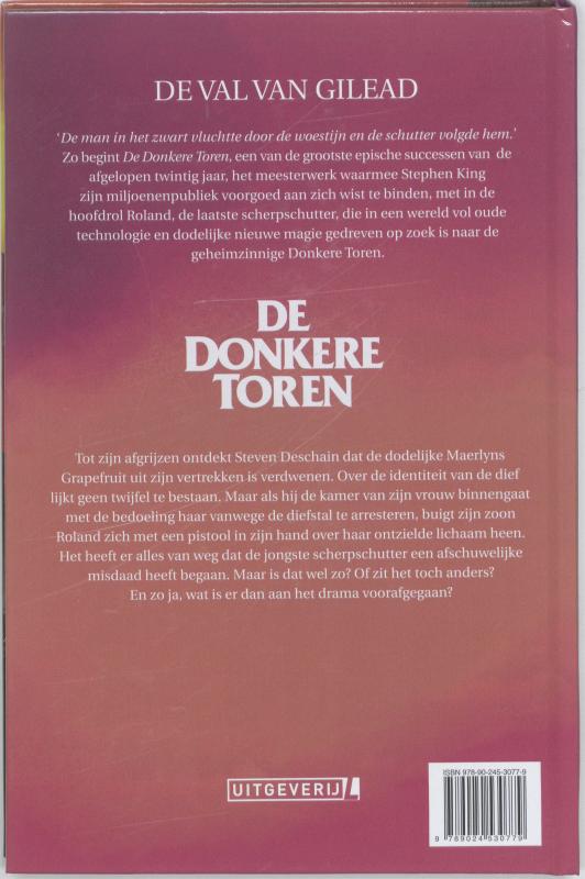 De val van Gilead / De donkere toren / 4 achterkant