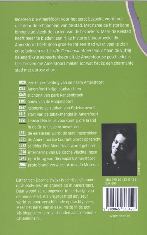 De canon van Amersfoort achterkant