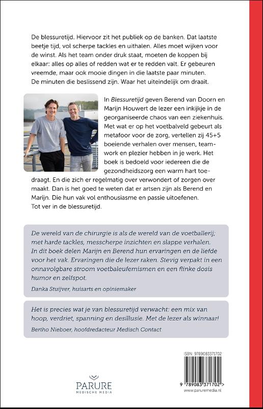 Blessuretijd achterkant