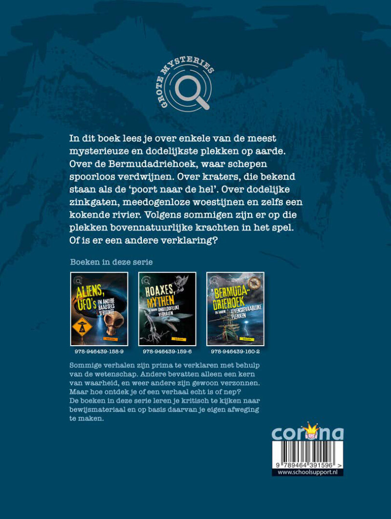 De Bermudadriehoek en andere gevaarlijke plekken / Grote mysteries achterkant