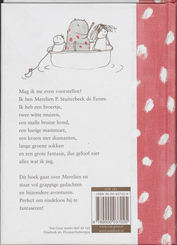Merelien Is De Beste achterkant