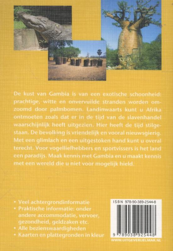 Reishandboek Gambia achterkant