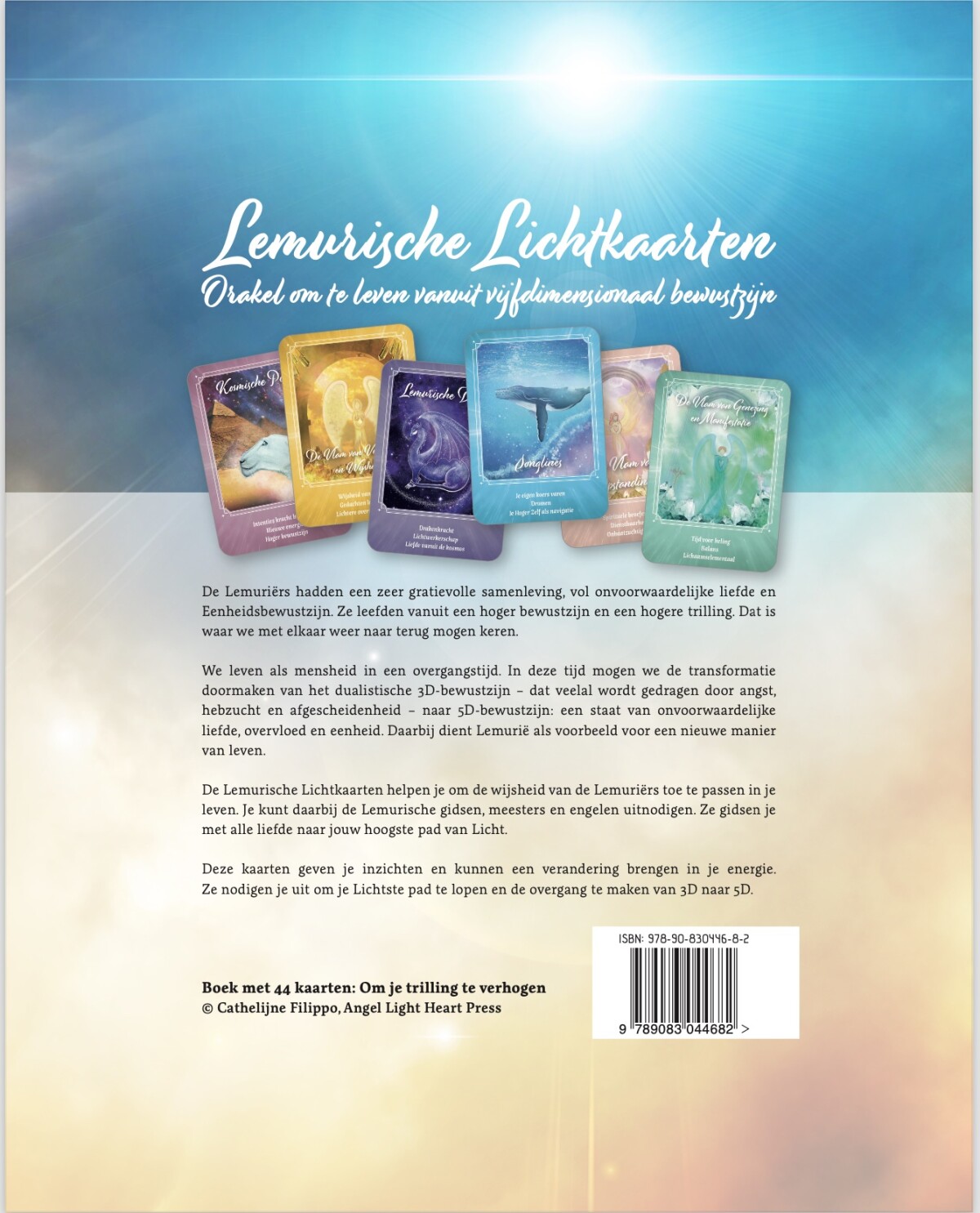 Lemurische Lichtkaarten achterkant