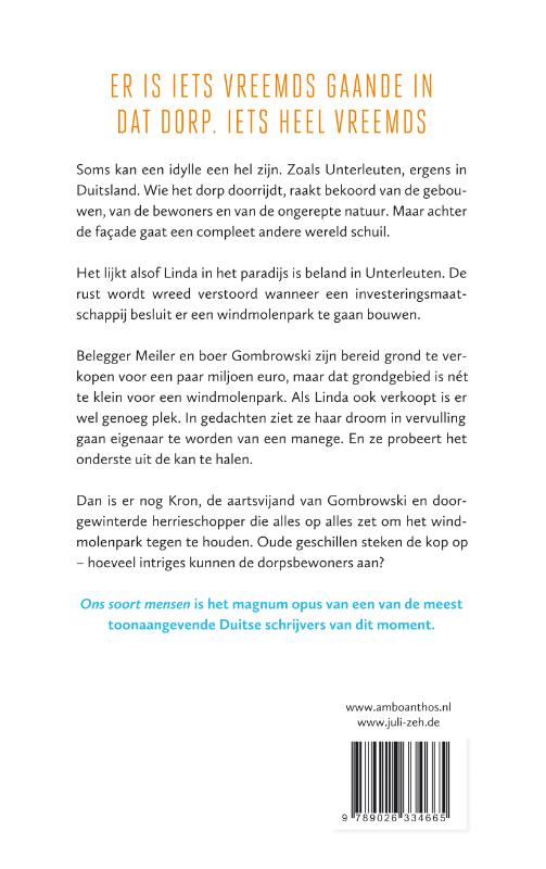 Ons soort mensen Ons soort mensen achterkant