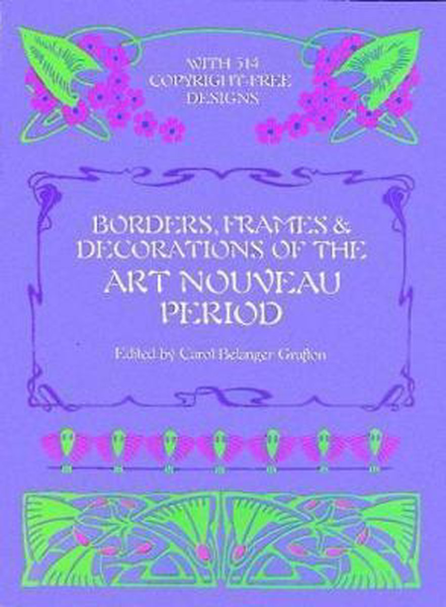 Borders, Frames and Decorations of the Art Nouveau Period