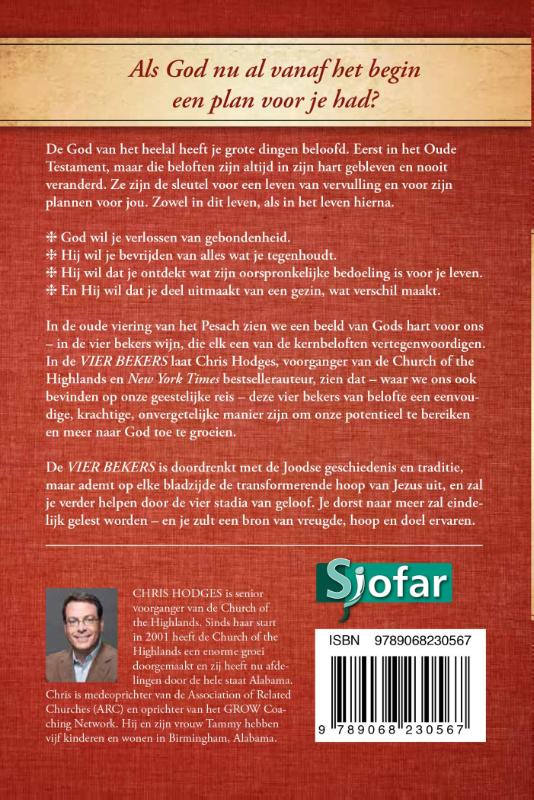 Vier bekers achterkant
