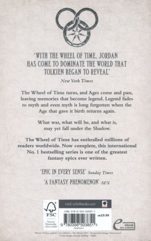 The shadow rising / The wheel of time / 4 achterkant