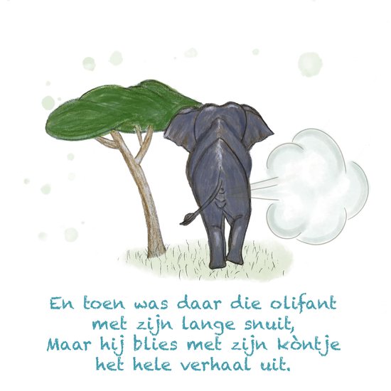 Ieder kindje laat wel eens een windje - boek - hardcover - 32 blz