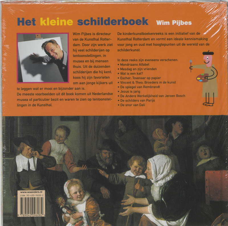 Het kleine schilderboek / Kinder-kunstboeken achterkant