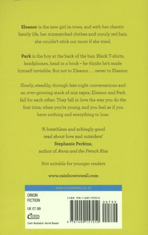 Eleanor & Park achterkant
