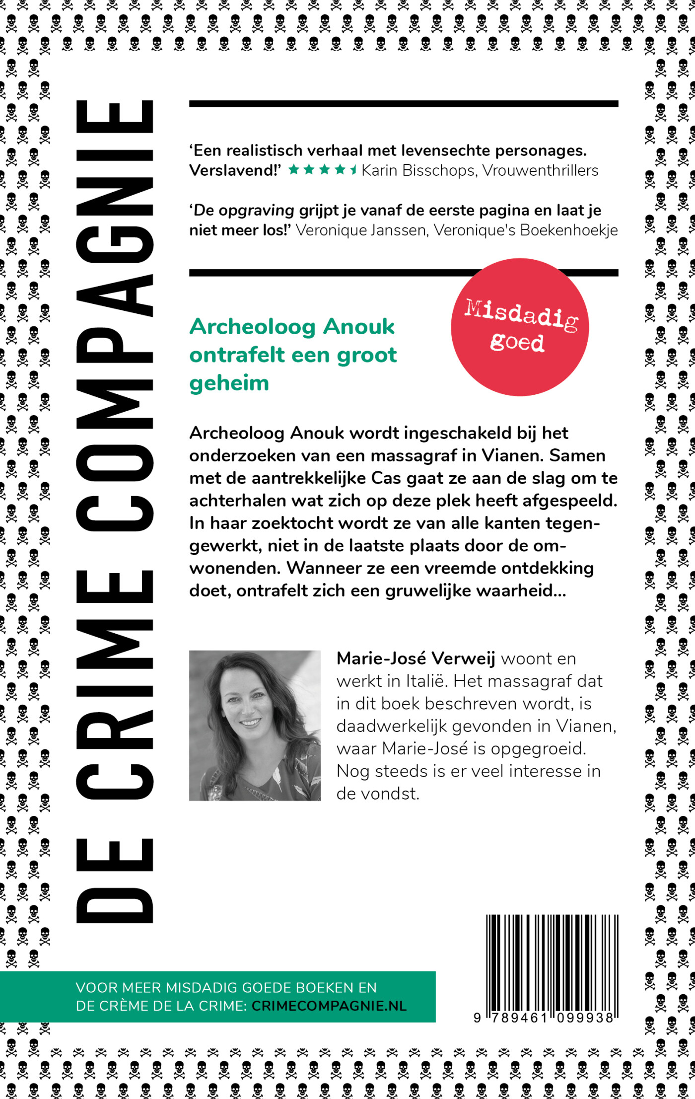 De opgraving achterkant