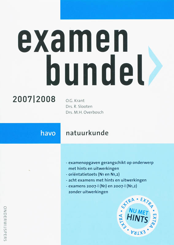 Examenbundel 2007/2008 natuurkunde Havo