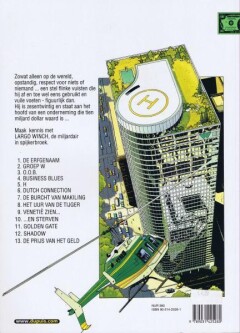 Het roestwoud / Spotlight Dupuis / H.A.N.D. / 2 achterkant