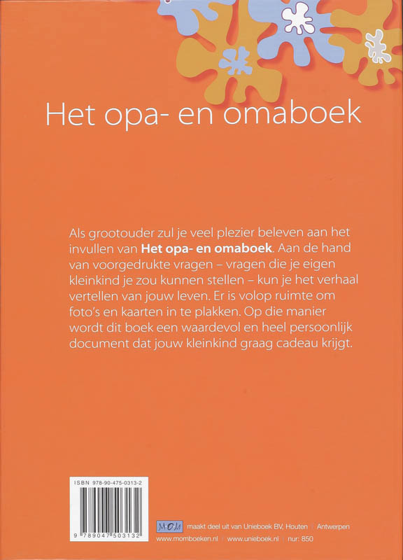 Het opa- en omaboek achterkant