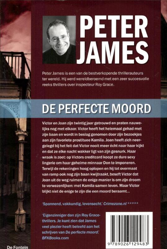 De perfecte moord achterkant