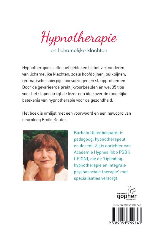 Hypnotherapie en lichamelijke klachten achterkant