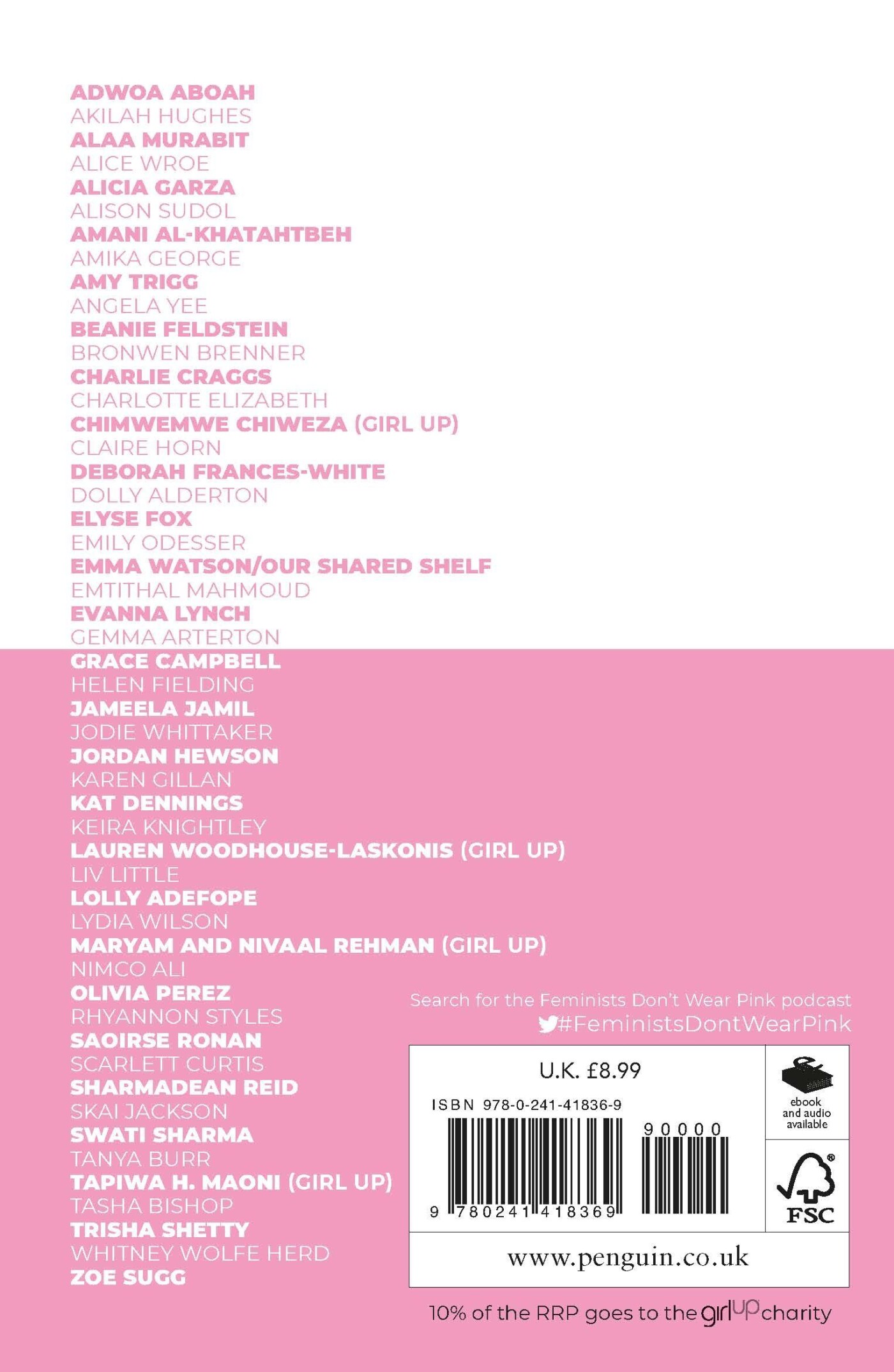 Feminists Don't Wear Pink (and other lies) / And Other Lies achterkant