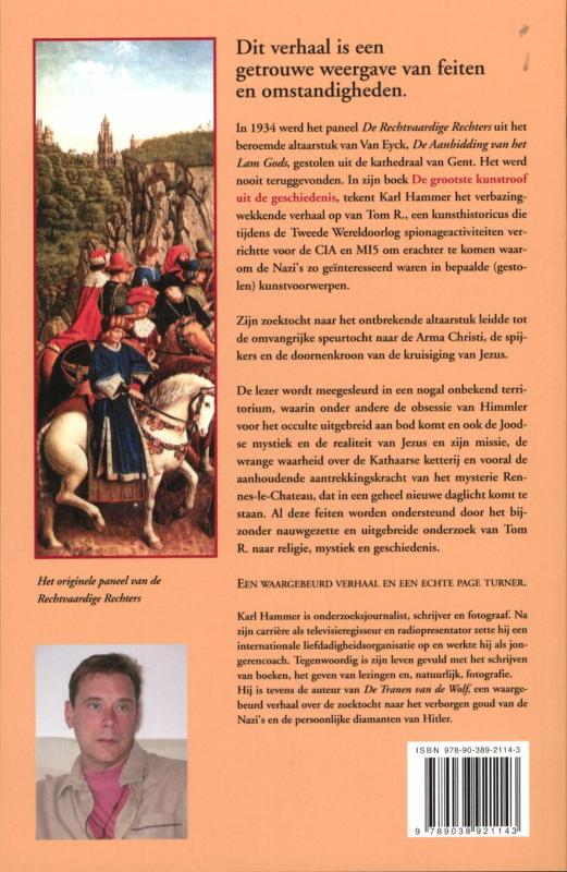 De grootste kunstroof uit de geschiedenis De grootste kunstroof uit de geschiedenis achterkant