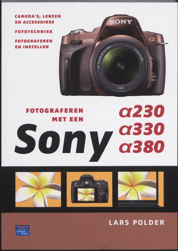 boekenbalie_9789043018968_cover Fotograferen met een Sony Alpha 230, Alpha 330, Alpha 380