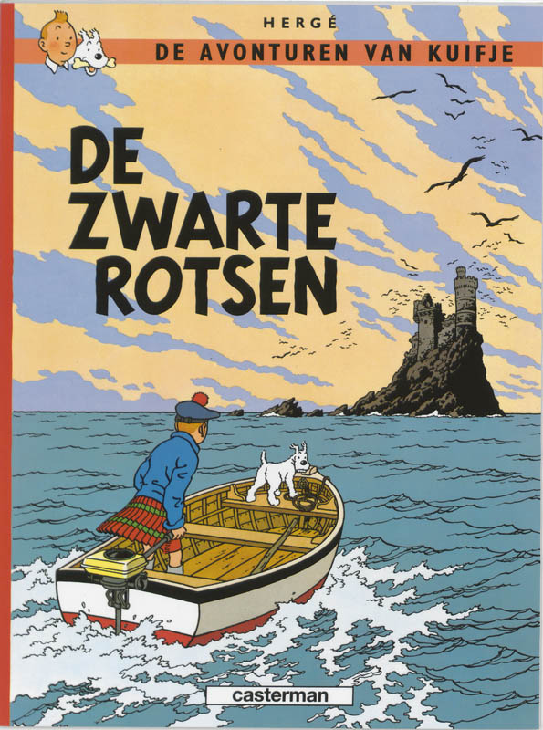 Hergé De Zwarte Rotsen / Kuifje / 06