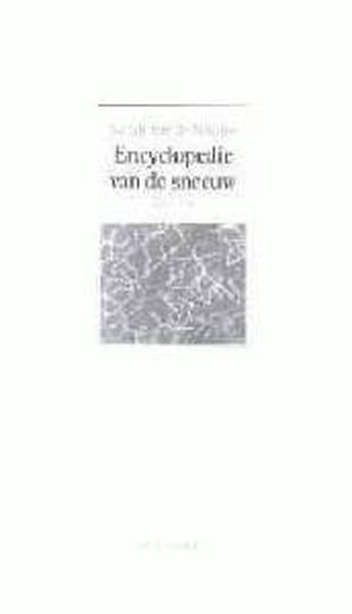 Encyclopedie van de sneeuw